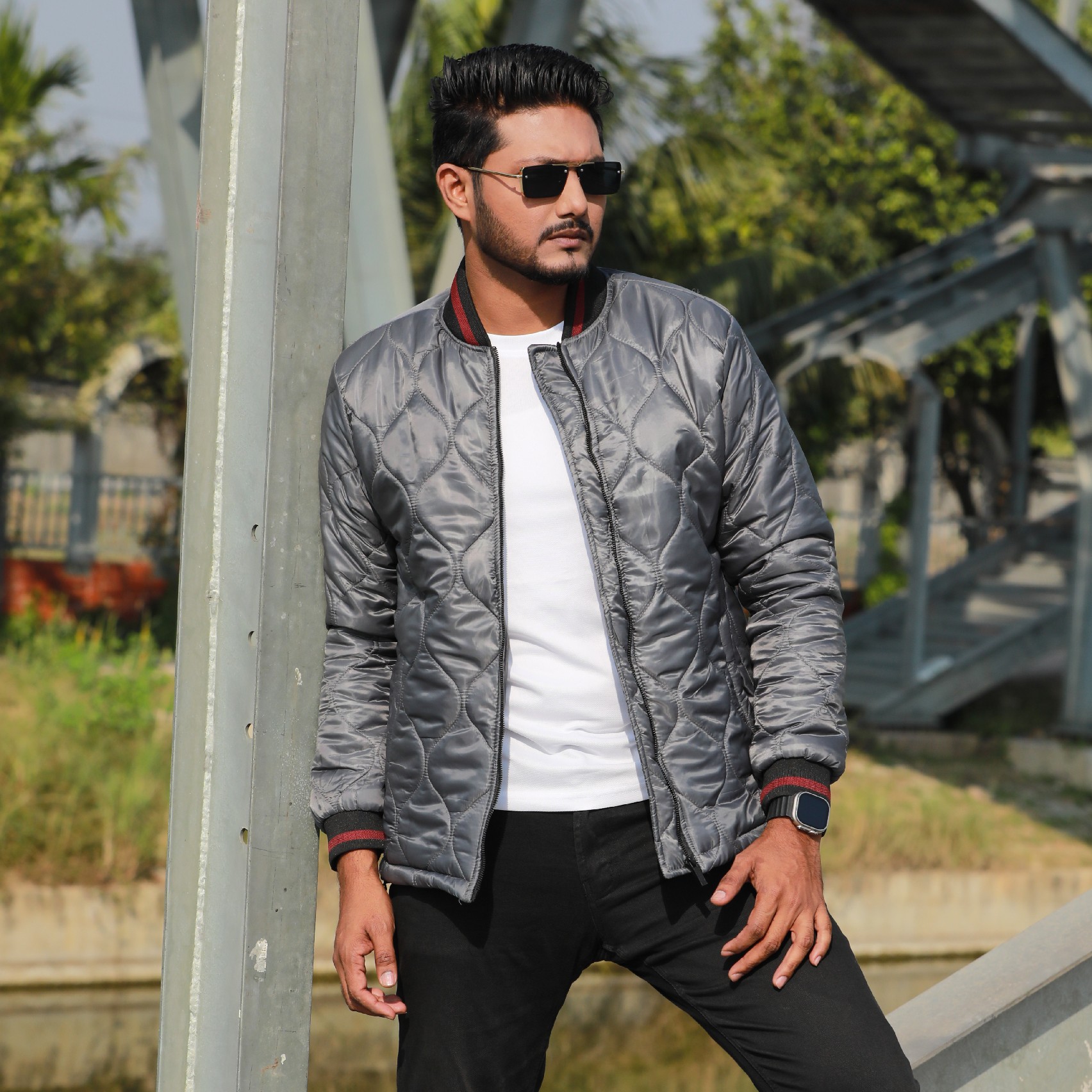 Mens Premium Bomber Jacket-25978J